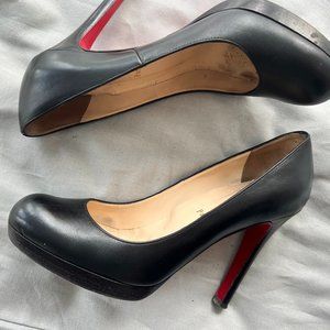 Christian Louboutin Classic Leather Pumps with Red Soles